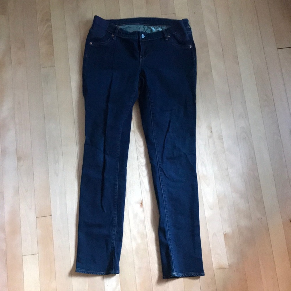 Gap Maternity 29L Real Straight Denim